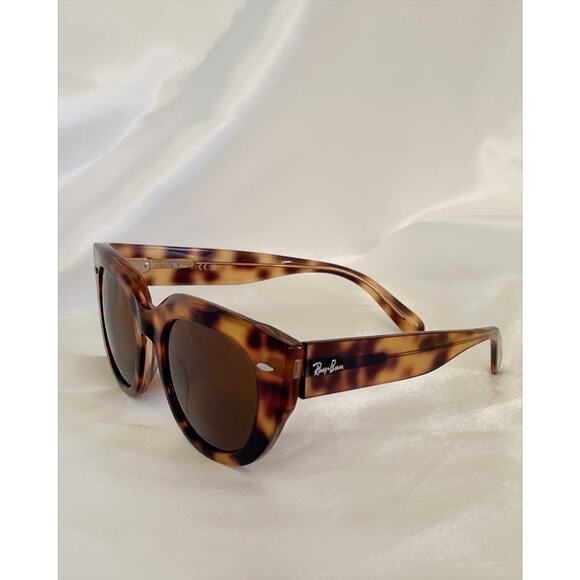RAY BAN Doreen Cat Eye Sunglasses Havana Tortoise Shell With Case NEW main image 8
